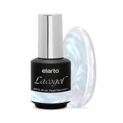 Elarto - Lacogel - Lakier hybrydowy Blue Pearlfection nr 963, 7ml