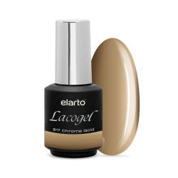 Elarto - Lacogel - Lakier hybrydowy Chrome Gold nr 817, 7ml