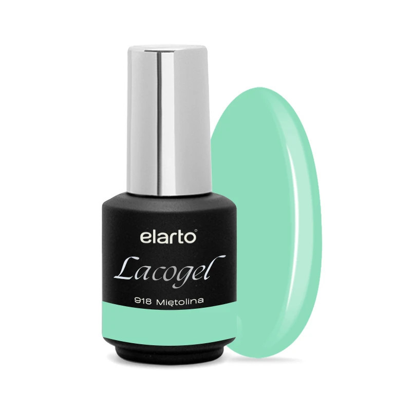 Elarto - Lacogel - Lakier hybrydowy Miętolina nr 918, 7ml