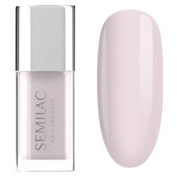 Semilac - Nail Lacquer Sheer Milky Pink - Lakier Klasyczny 102, 9ml