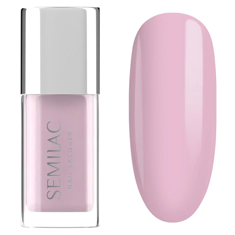 Semilac - Nail Lacquer Sheer Vibrant Pink - Lakier Klasyczny 103, 9ml