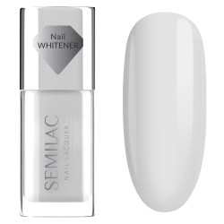 Semilac - Nail Lacquer Nail Whitener - Lakier Klasyczny 100, 9ml