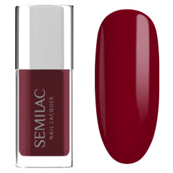 Semilac - Nail Lacquer Classic Red - Lakier Klasyczny 110, 9 ml