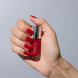 Semilac - Nail Lacquer Classic Red - Lakier Klasyczny 110, 9 ml