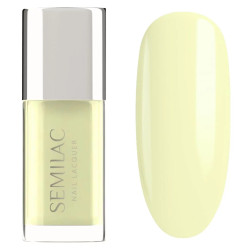Semilac - Nail Lacquer Butter Yellow - Lakier klasyczny 122, 9 ml