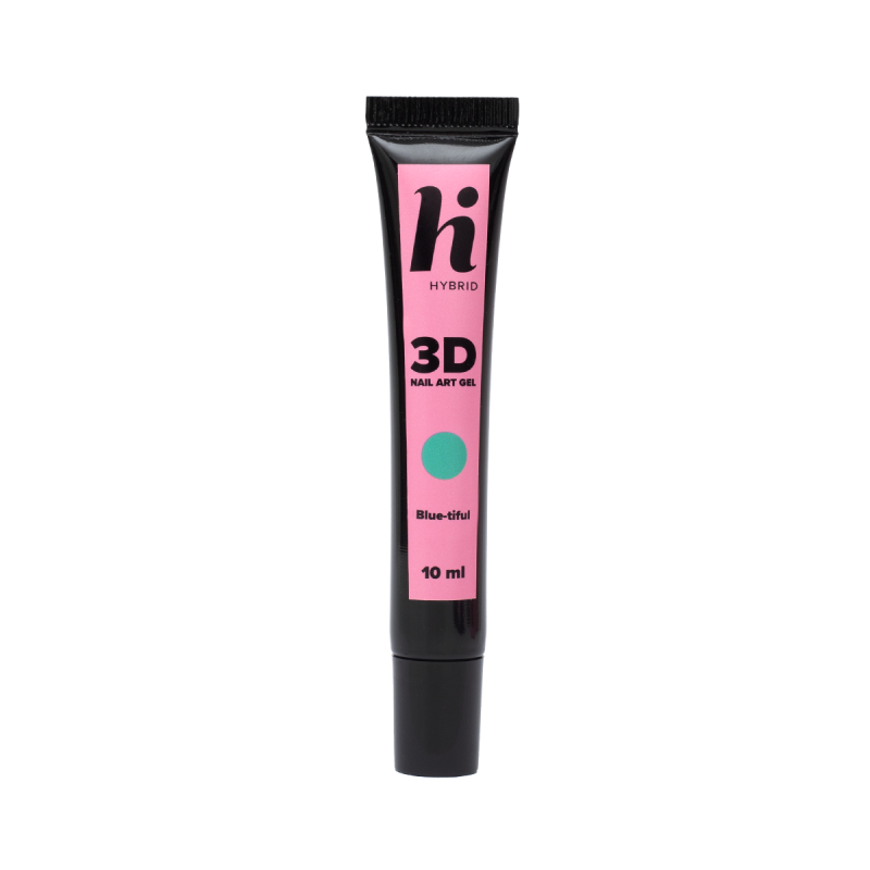 hi hybrid - żel do zdobień 3D Blue-tiful, 10ml