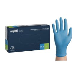 ZARYS - easyCARE nitrile - Rękawice diagnostyczne, nitrylowe, bezpudrowe - Blue L