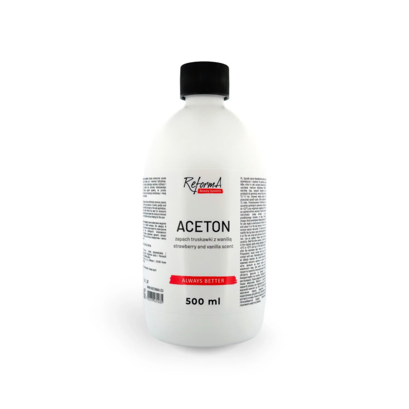 ReformA - Aceton truskawkowo-waniliowy, 500ml