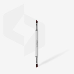 Staleks - EXCLUSIVE - 06/09 Dwustronny pędzel do żelu, 11 mm / 9 mm