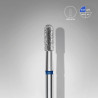 Staleks - EXPERT - Frez diamentowy cylinder zaokrąglony niebieski, średnica 2,3 mm, część robocza 6,5 mm