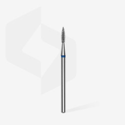 Staleks - EXPERT - Frez diamentowy płomień niebieski, średnica 1,8 mm, część robocza 8 mm