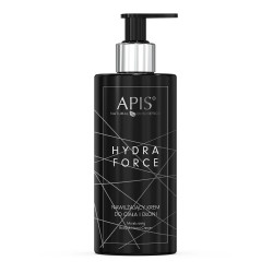 Apis - HYDRA FORCE - Nawilżający krem do ciała i dłoni męski, 300ml