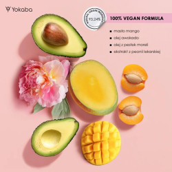 Yokaba - Peony Sparkle Cream - Rozświetlający krem do ciała z drobinkami, 230ml