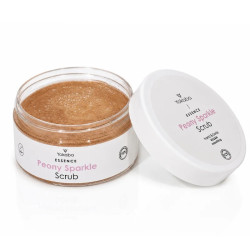 Yokaba - Peony Sparkle Scrub - Rozświetlający peeling do rąk i ciała, 250g