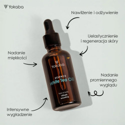 Yokaba - White Tea oil face & body - Olejek biała herbata do twarzy i ciała, 50ml