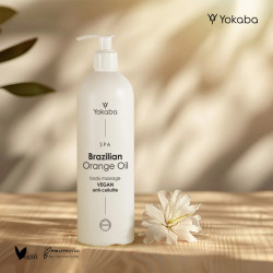 Yokaba - Brazilian Orange SPA Oil - Pomarańczowy olejek do masażu ciała Antycellulitowy, 500ml