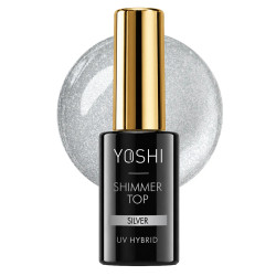 YOSHI - Top UV LED Shimmer Silver, 10ml