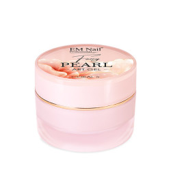 EM Nail - Fairy Pearl Art Gel Coral 5 - perłowy żel do zdobień 3D