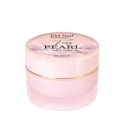 EM Nail - Fairy Pearl Art Gel Rose 4 - perłowy żel do zdobień 3D