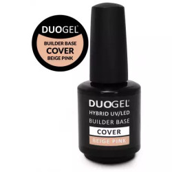 DuoGel Baza hybrydowa Base Coat Beige Pink 15ml - 1