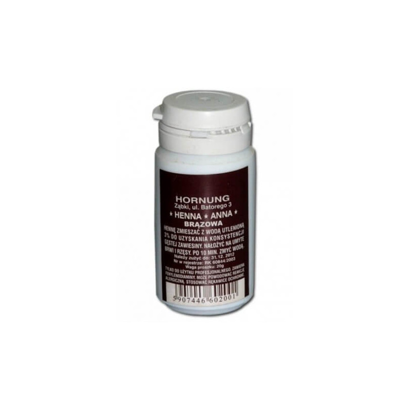 Henna Anna w proszku brązowa 50g