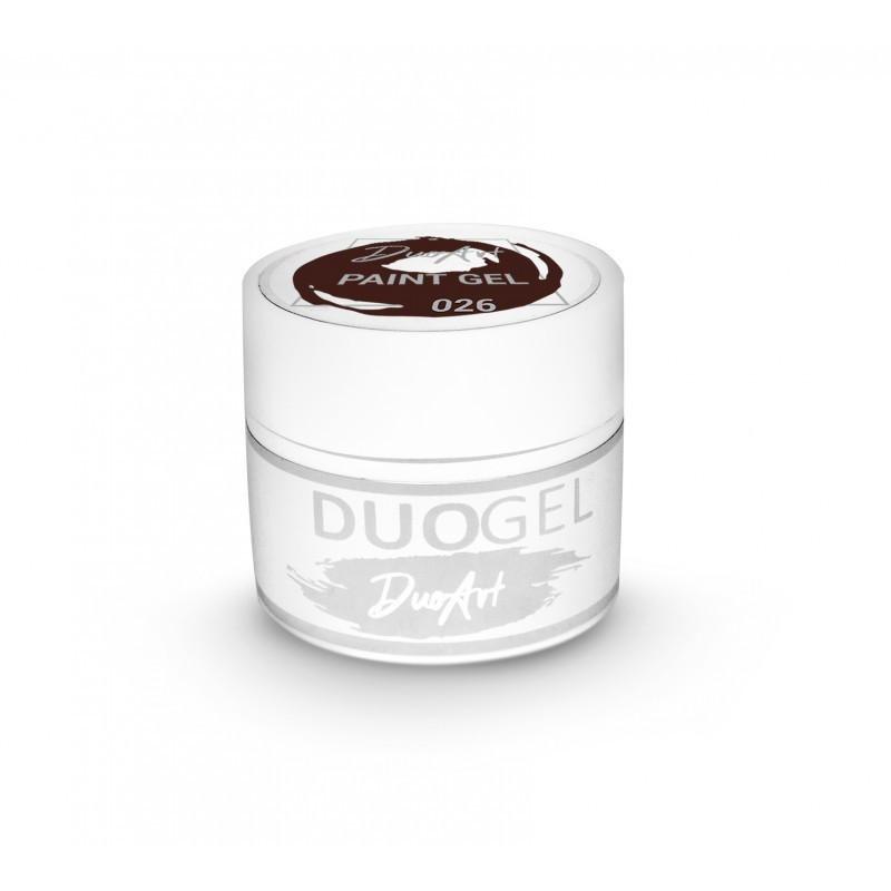 DuoGel - Paint Gel 5g 026 Chocolate Ciemno - Brązowy