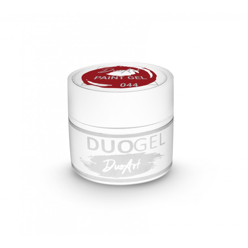 DuoGel Paint Gel 5g 044 Raspberry Red Bordowy - 1