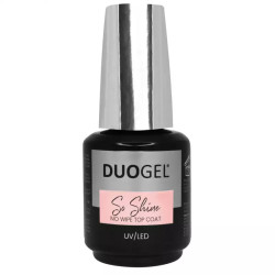 DuoGel Top hybrydowy 15ml Top Coat So Shine No Wipe - 1
