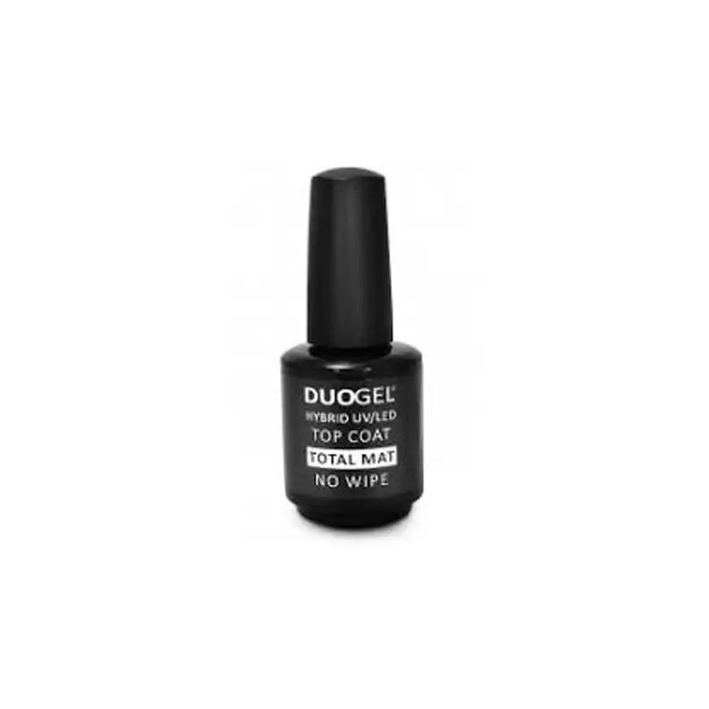 DuoGel Top hybrydowy 15ml Top Coat Total Mat No Wipe - 1