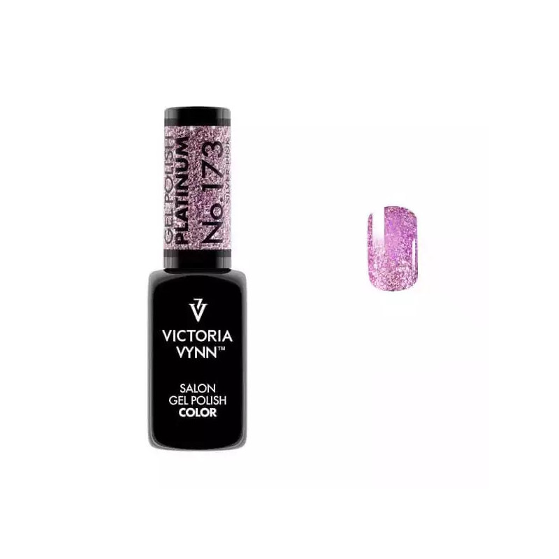 VICTORIA VYNN Gel Polish 173 Platinum Silver Pink 8ml - 1