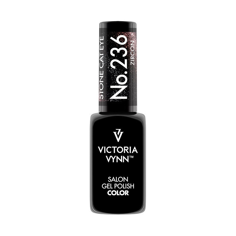 VICTORIA VYNN gel polish color 236 STONE CAT EYE ZIRCON 8ml - 1