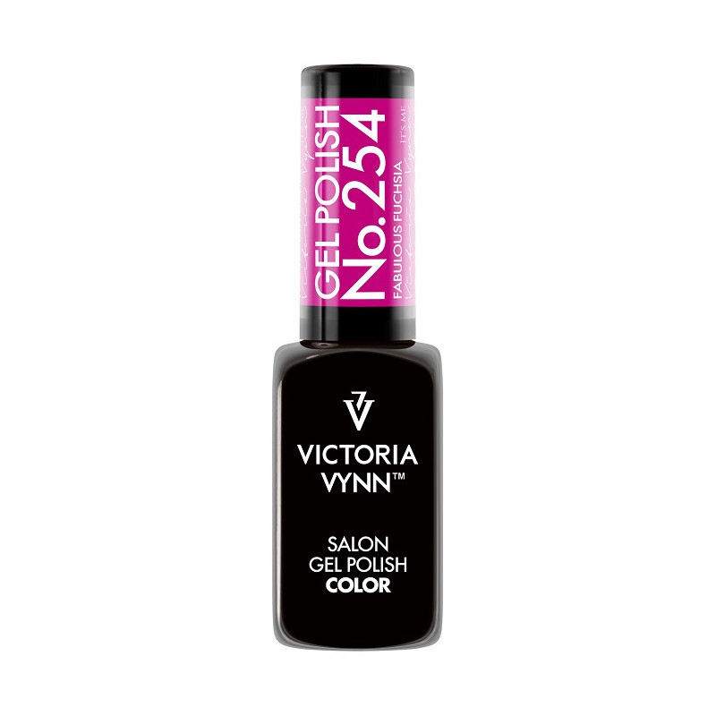 VICTORIA VYNN gel polish color 254 FABULOUS FUCHSIA 8ml - 1