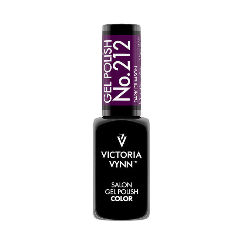 VICTORIA VYNN gel polish color 212 DARK CRIMSON 8ml - 1
