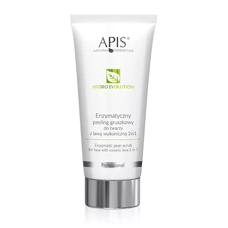 HYDRO EVOLUTION APIS Peeling enzymatyczny gruszkowy z lawą wulkaniczną 2w1 200ml - 1