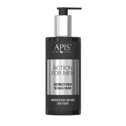 APIS Action For Men Odżywczy krem do ciała i dłoni 300ml - 1