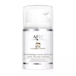 EXCLUSIVE TERAPIS APIS Serum pod oczy rozświetlające z perłą, złotą algą i kawiorem 50ml - 1