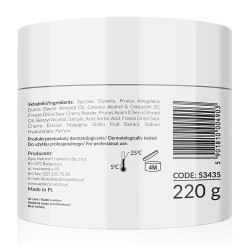 CHERRY KISS APIS Multiwitaminowy peeling cukrowy z liofilizowanymi wiśniami i acerolą 220g - 2