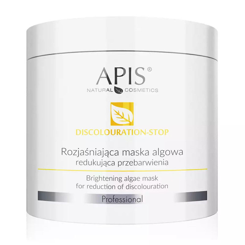DISCOLOURATION-STOP APIS Rozjaśniająca maska algowa redukująca przebarwienia 200g - 1