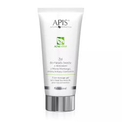 ACNE-STOP APIS Żel wygładzający do masażu twarzy z minerałami 200ml - 1