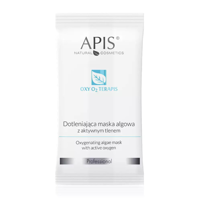 OXY O2 TERAPIS APIS SASZETKA Dotleniająca maska algowa z aktywnym tlenem 20g - 1