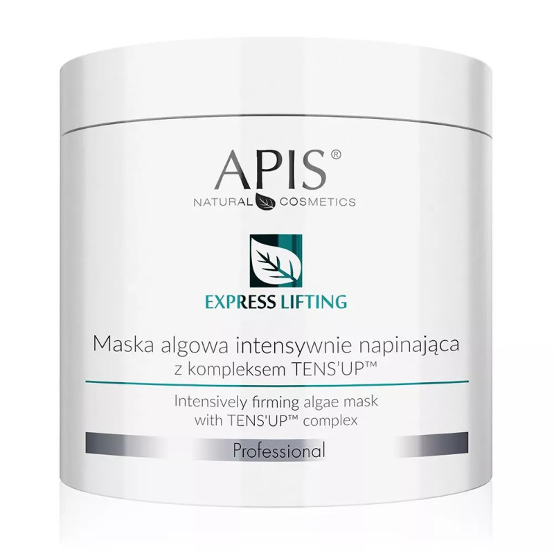 APIS EXPRESS LIFTING Maska algowa intensywnie napinająca z kompleksem TENS’UP™ 200g 51675 - 1
