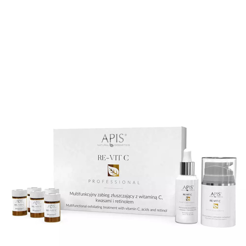RE-VIT C APIS Multifunkcyjny zabieg złuszczający z witaminą C, kwasami i retinolem - 1