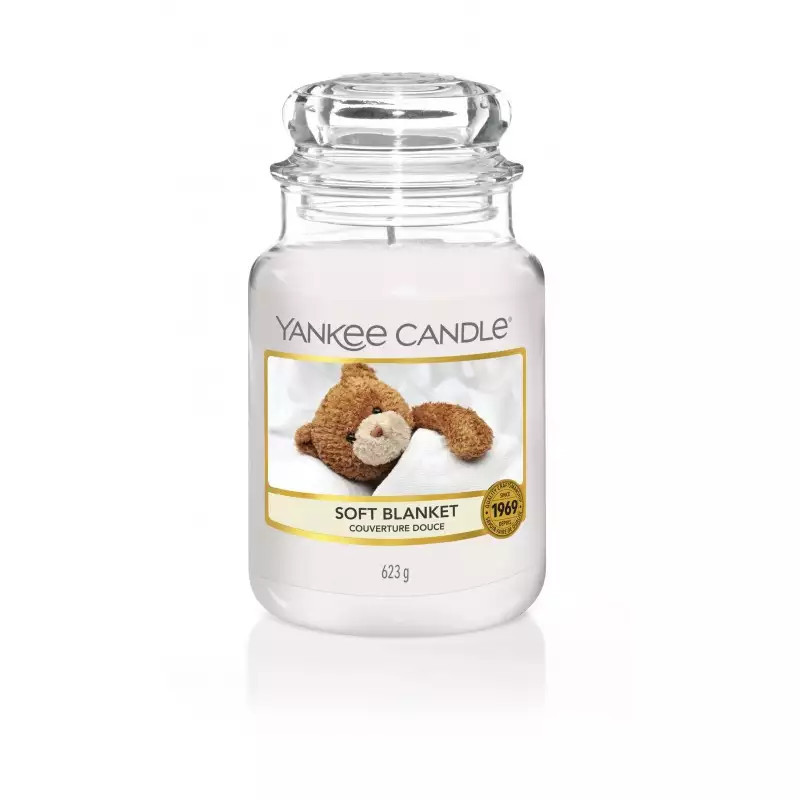 Yankee Candle - świeca duża Soft Blanket 623g