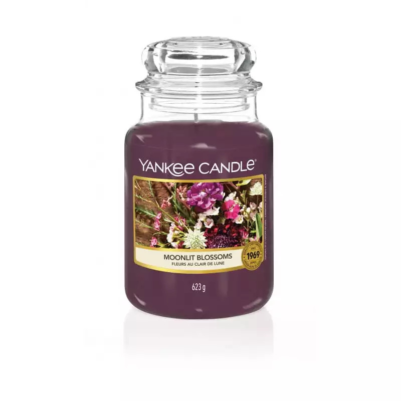 Yankee Candle - świeca duża Moonlit Blossoms 623g