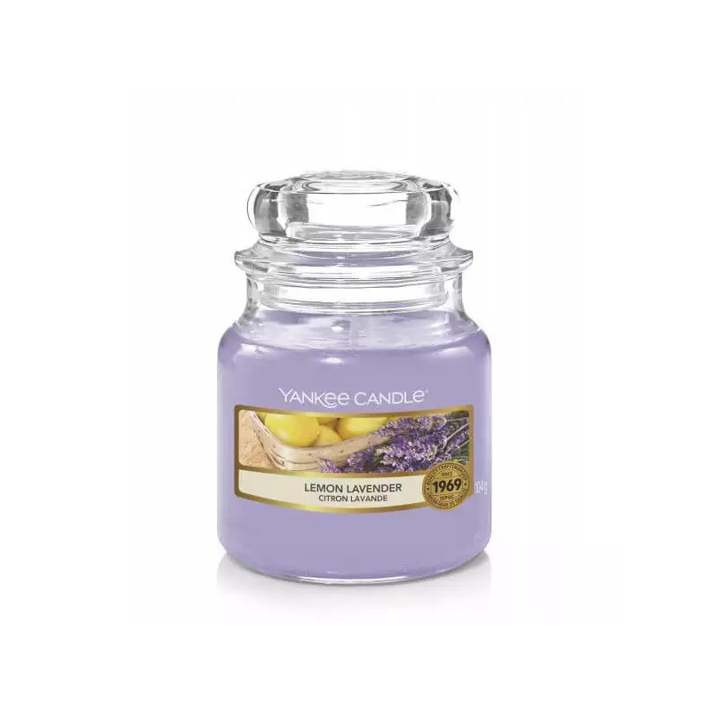 Yankee Candle - świeca mała Lemon Lavender 104g