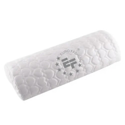 Euro Fashion poduszka pod dłoń pikowana serca kremowa