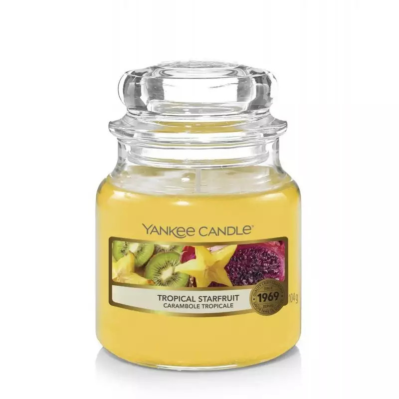 Yankee Candle - świeca mała Tropical Starfruit 104g