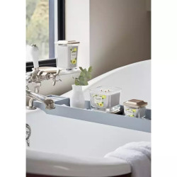 Yankee Candle - ELEVATION Duża kwadratowa świeca zapachowa Blooming Cotton Flower 552g