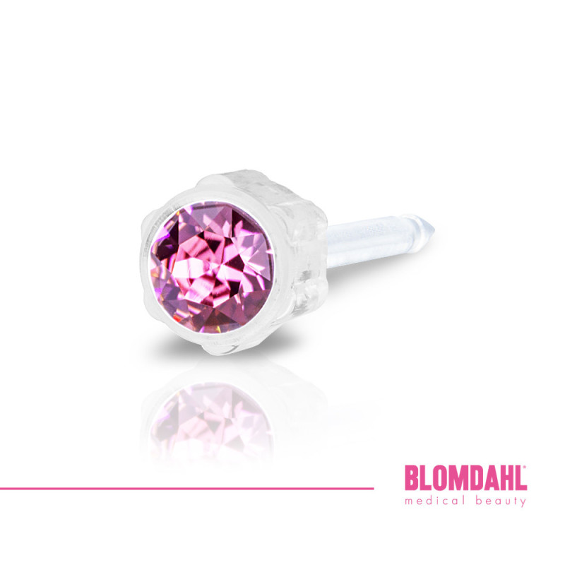 BLOMDAHL Medical Plastic 4mm Rose - 1