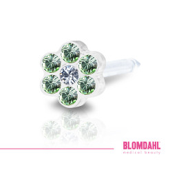 BLOMDAHL Medical Plastic Daisy 5mm Perid/cryst - 1